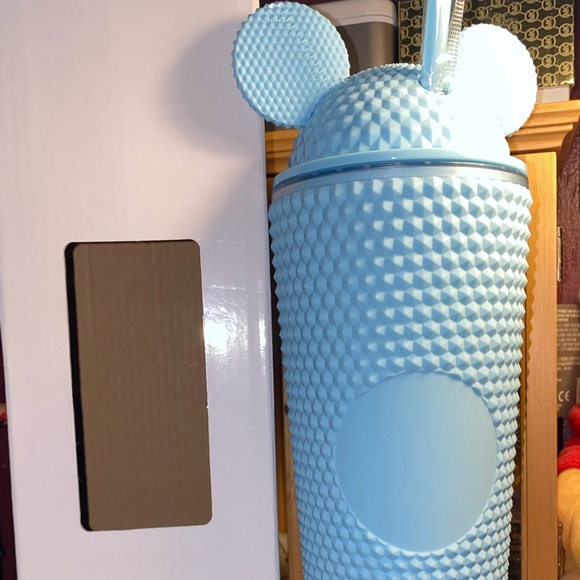 Mickey Geometric Tumbler cup with straw - Picture 2 of 6